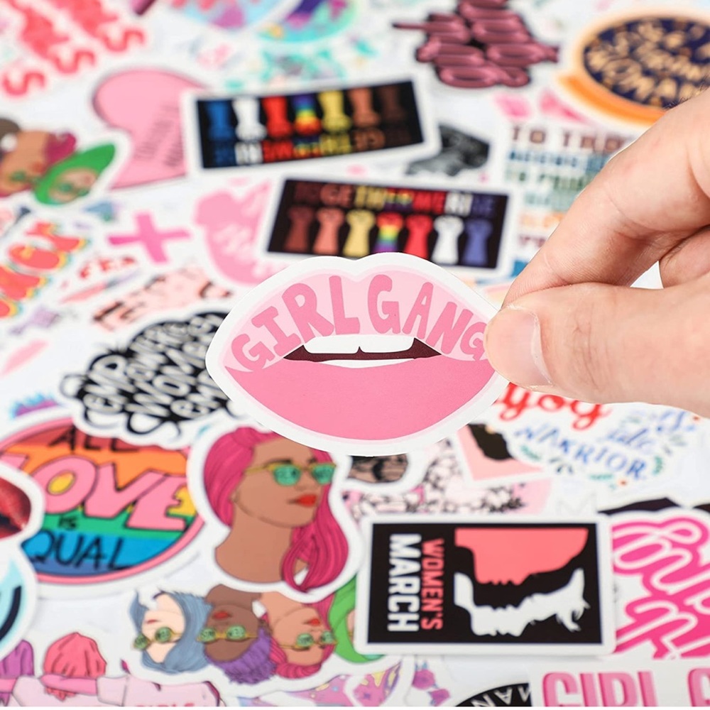 Feminist Stickers 12 Vinyl Stickers - Mystery Bundle - Picture 2 of 8